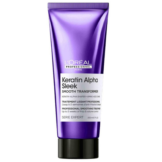 Keratin Alpha Sleek Smooth Transformer Treatment 200ml-PFLEGE-L'Oréal-TipTopPreis GmbH