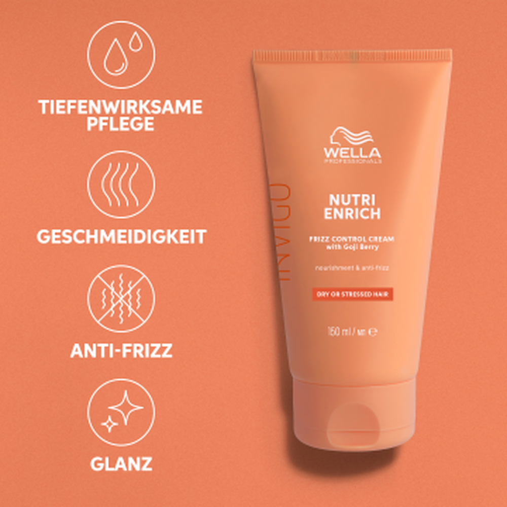 Nutri Enrich Glättende Styling Creme 150ml-PFLEGE-Wella-TipTopPreis GmbH