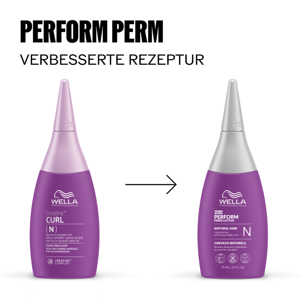 Pro+ PERFORM Perm Lotion N , 75ml-PERMANENTE HAARUMFOR-Wella-TipTopPreis GmbH