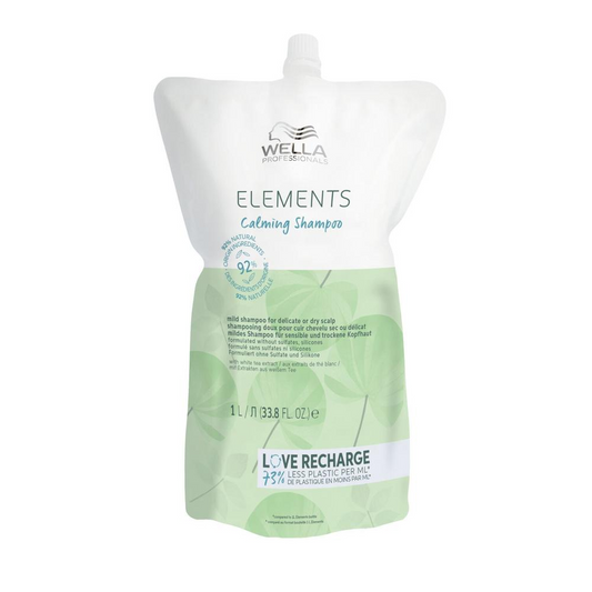 Pro. Elements Calming Shampoo Nachfüllpack 1000ml-PFLEGE-Wella-TipTopPreis GmbH