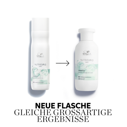 Professionals NutriCurls Mizellen-Shampoo Curls-PFLEGE-Wella-250ml-TipTopPreis GmbH