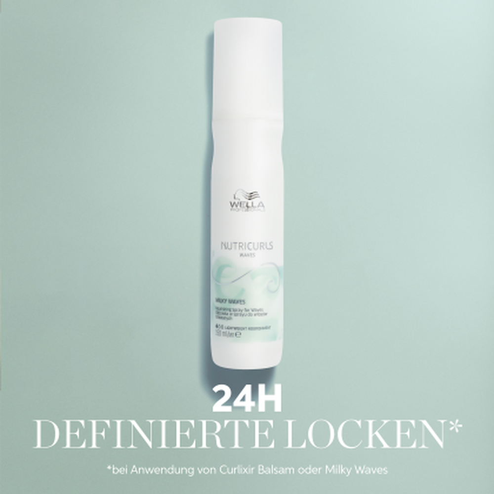 Professionals Nutricurls Milky Pflegespray Waves 150ml-PFLEGE-Wella-TipTopPreis GmbH
