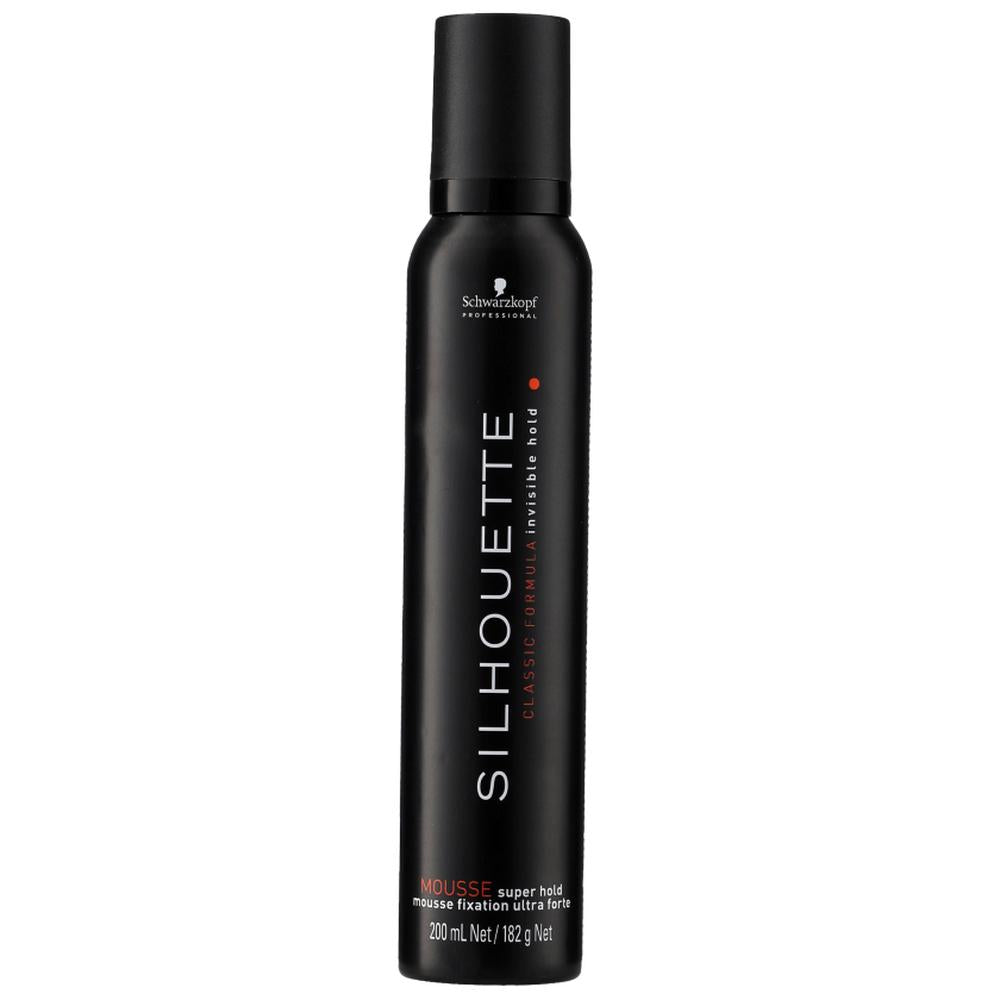 Silhouette Super Hold Mousse-STYLING-Schwarzkopf-200ml-TipTopPreis GmbH