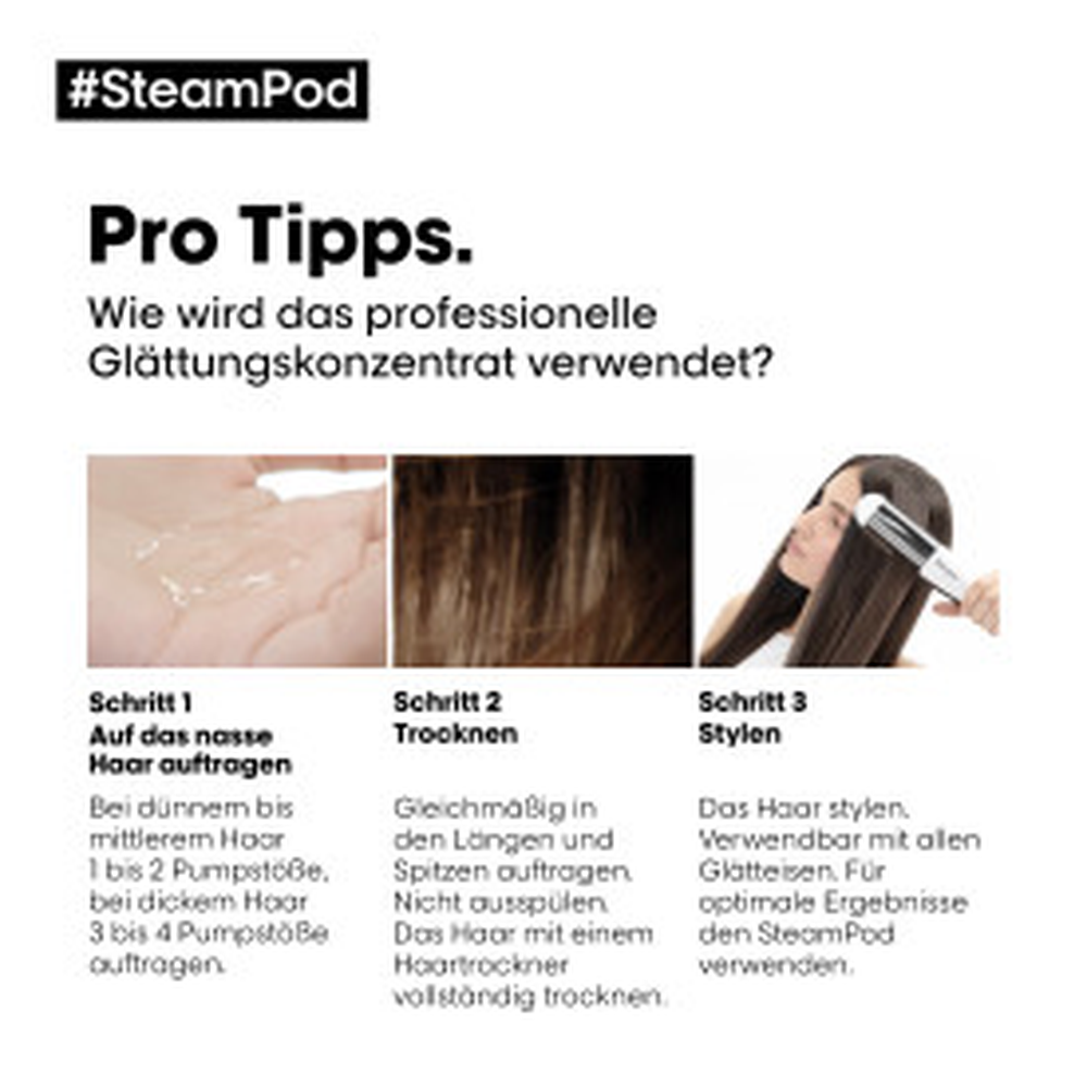 Steampod Glättungskonzentrat 50ml-PFLEGE-L'Oréal-TipTopPreis GmbH