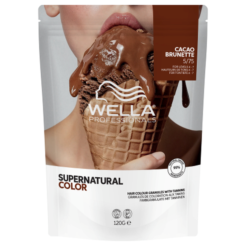 Supernatural 120g-FARBEN-Wella-5/75 cacao brunette-TipTopPreis GmbH