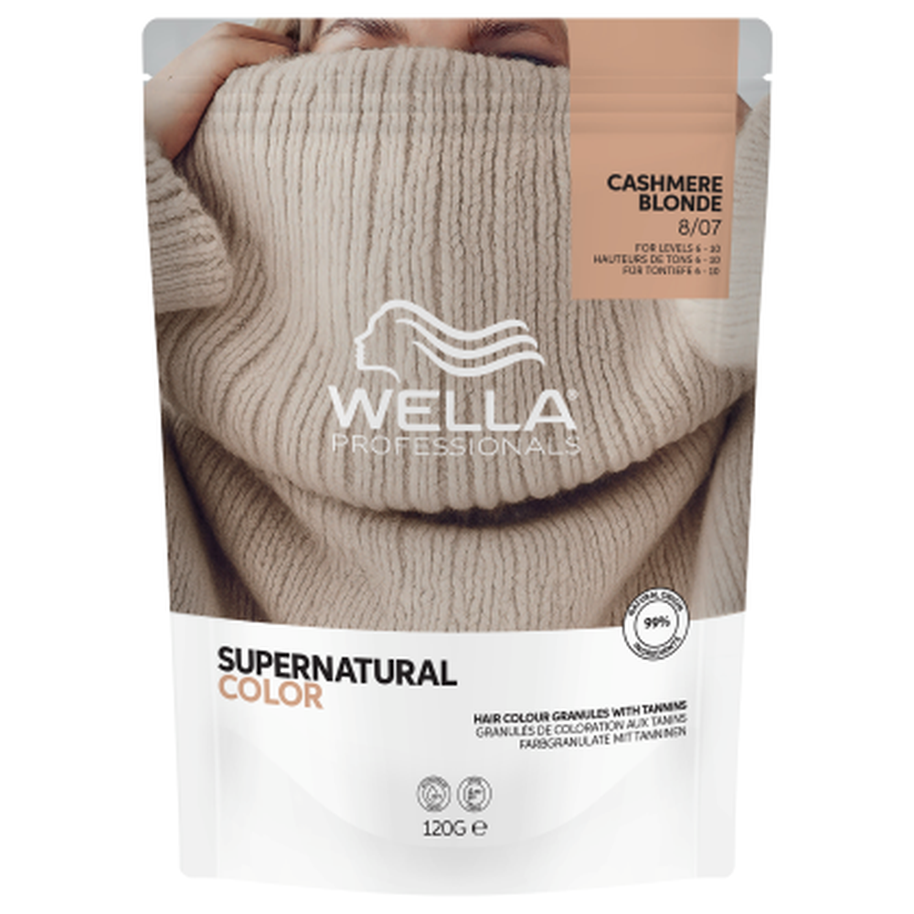 Supernatural 120g-FARBEN-Wella-8/07 cashmere blonde-TipTopPreis GmbH