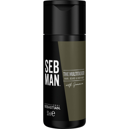 The Multitasker 3in1 Hair, Beard & Body Shampoo-PFLEGE-SEBASTIAN-50ml-TipTopPreis GmbH