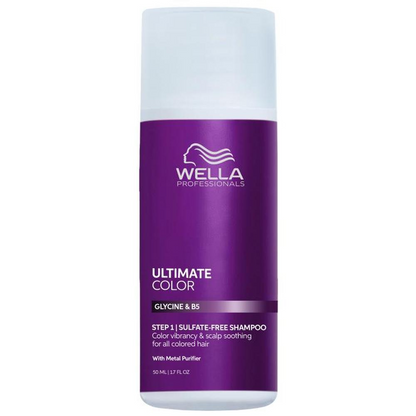 Ultimate Color Sulfatreies Shampoo-PFLEGE-Wella-50ml-TipTopPreis GmbH