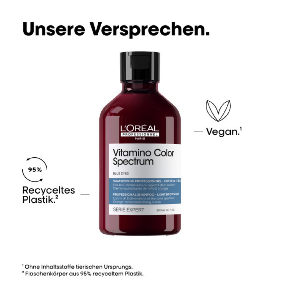Vitamino Color Spectrum Blue Dyes Neutr. Shampoo 300ml-PFLEGE-L'Oréal-TipTopPreis GmbH