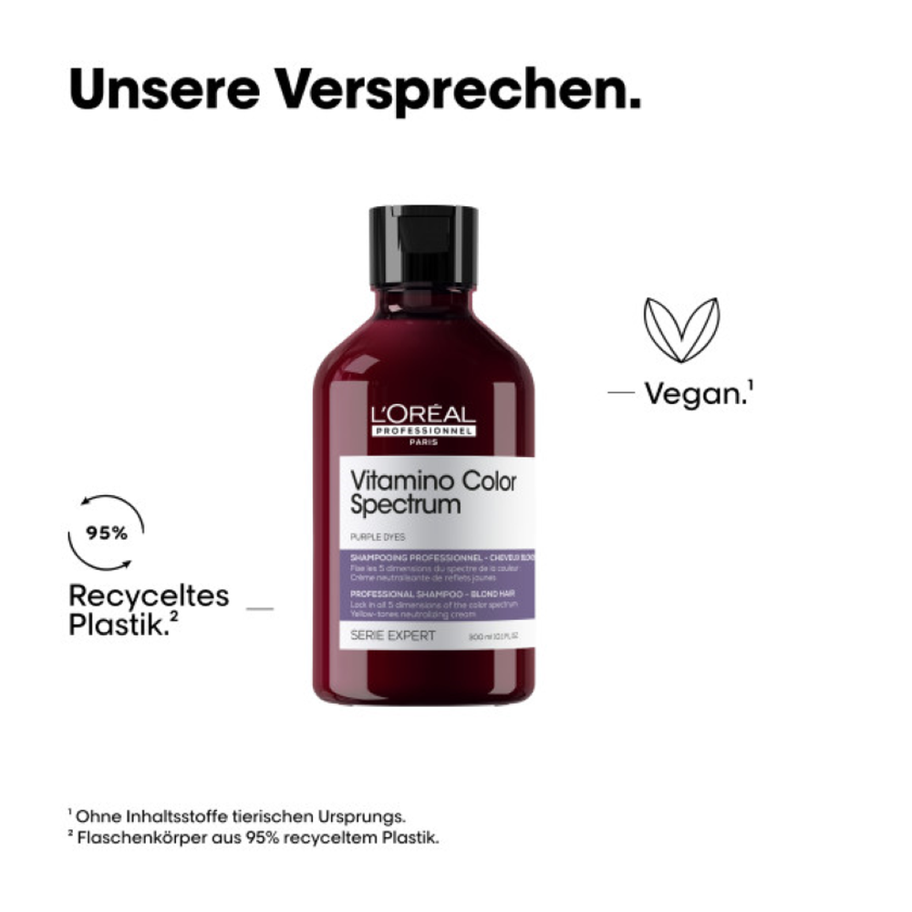 Vitamino Color Spectrum Purple Dyes Neutr. Shampoo 300ml-PFLEGE-L'Oréal-TipTopPreis GmbH
