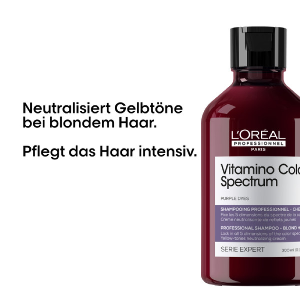 Vitamino Color Spectrum Purple Dyes Neutr. Shampoo 300ml-PFLEGE-L'Oréal-TipTopPreis GmbH