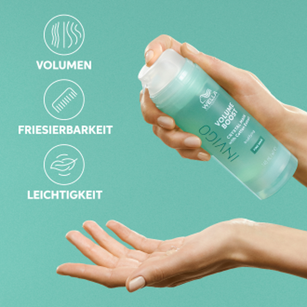 Volume Boost Kristall-Gel Maske-PFLEGE-Wella-145ml-TipTopPreis GmbH