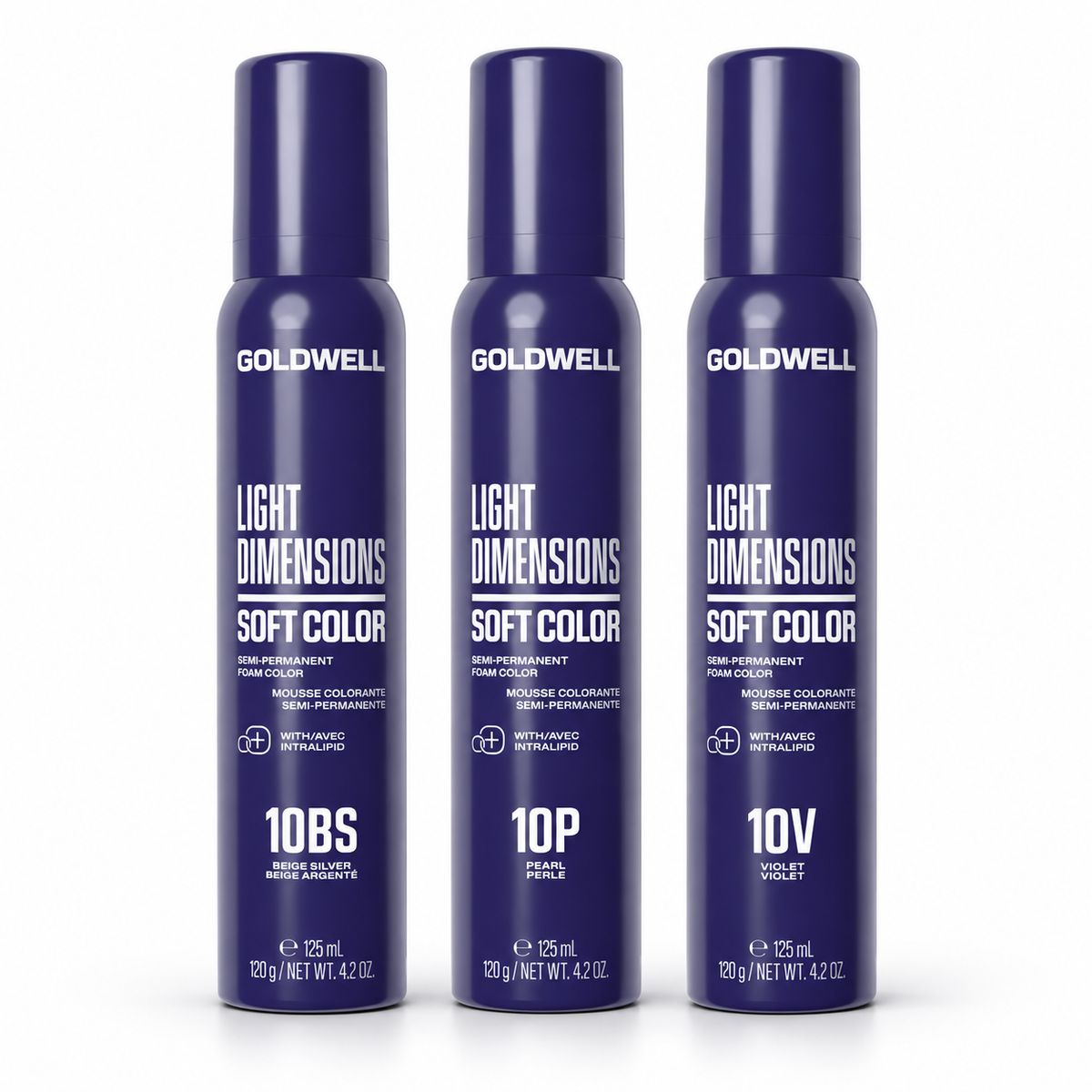 Goldwell LightDimensions Soft Color 125 ml – Schaumtönung für blondes Haar