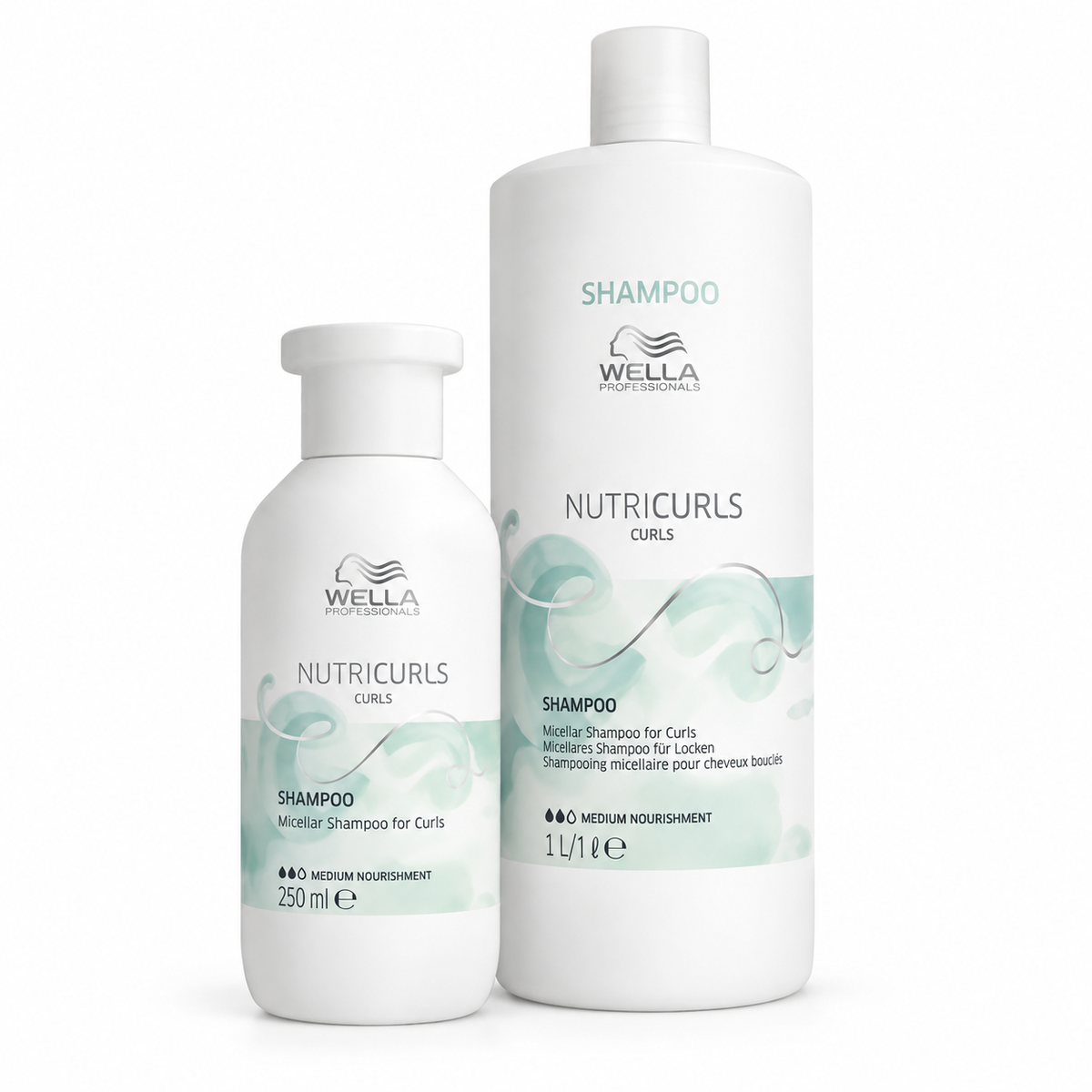 Wella Professionals Nutricurls Mizellen-Shampoo Curls – Lockenshampoo