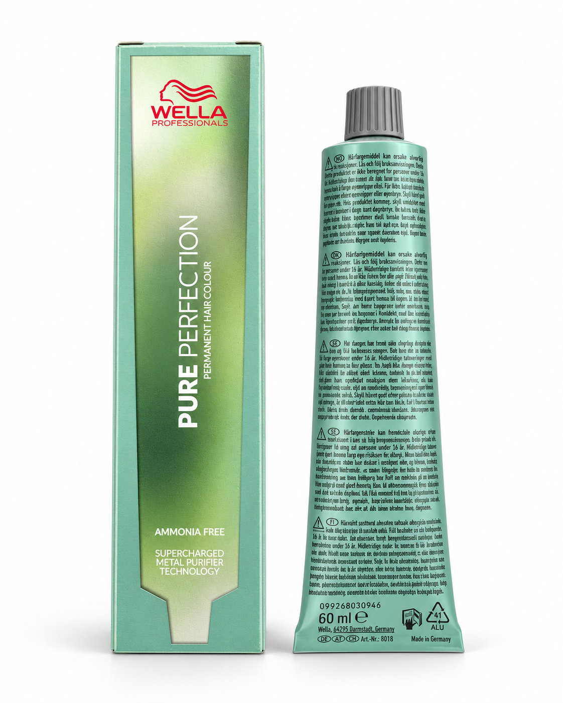 Wella Professionals Pure Perfection 60 ml – Ammoniakfreie permanente Haarfarbe