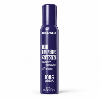 Goldwell LightDimensions Soft Color 125 ml – Schaumtönung für blondes Haar