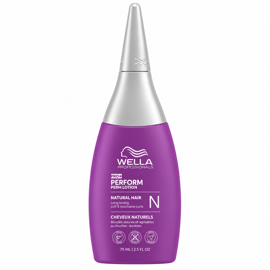 Wella Professionals Pro+ PERFORM Perm Lotion N – Dauerwelle für Naturhaar 75 ml