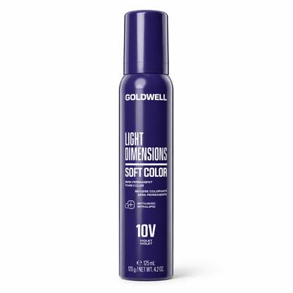 Goldwell LightDimensions Soft Color 125 ml – Schaumtönung für blondes Haar