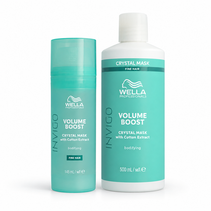 Wella Invigo Volume Boost Crystal Mask – Volumenmaske für feines Haar