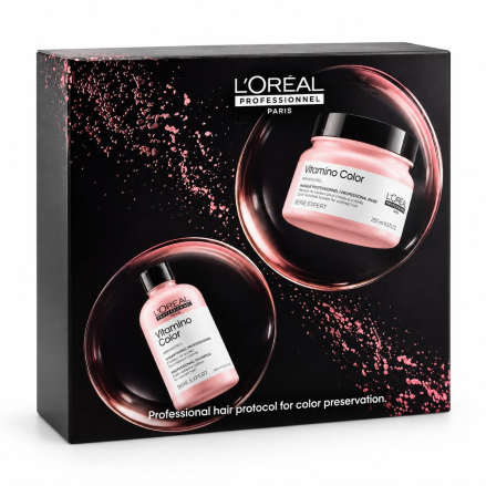 Loreal Professionnel Serie Expert Vitamino Color Set – Shampoo 300 ml + Maske 250 ml
