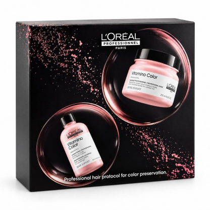 Loreal Professionnel Serie Expert Vitamino Color Set – Shampoo 300 ml + Maske 250 ml