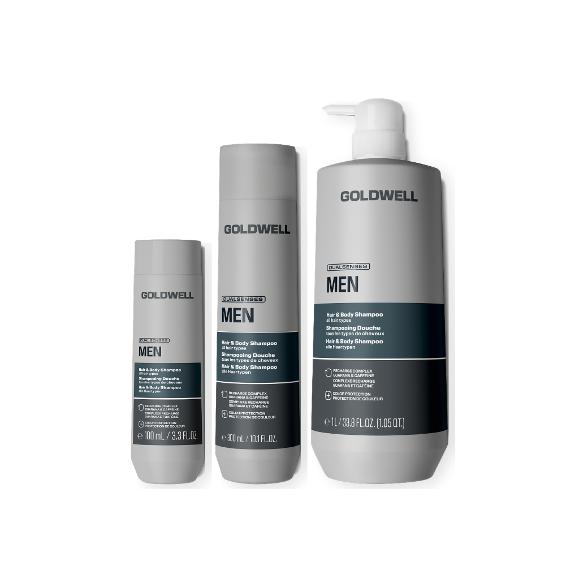 Goldwell Dualsenses Men Hair & Body Shampoo – 2-in-1 Shampoo & Duschgel für Männer