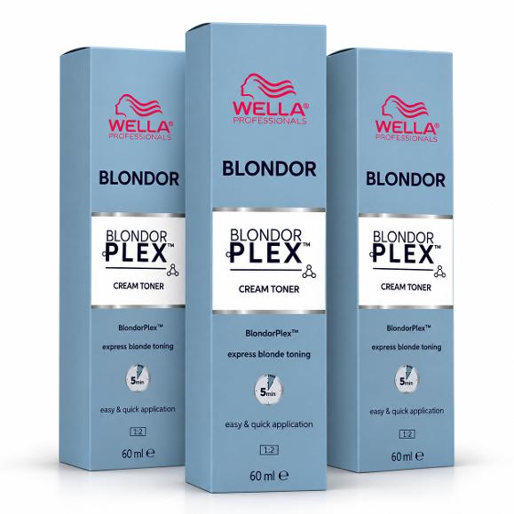 Wella BlondorPlex Cream Toner 60 ml – Professionelle Blondveredelung